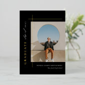 Ankündigung eines modernen Graduate Foto Foil (Stehend vorne)