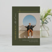 Ankündigung eines modernen Graduate Foto Foil (Stehend vorne)