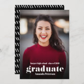 Ankündigung eines modernen Minimal-Foto-Abschlusse (Vorne/Hinten)