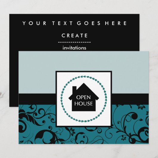 Ankündigung eines offenen Hauses: beruflicher Dama (Vorne/Hinten)