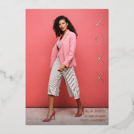 Ankündigung eines Schuljahrgangs für Schulabbrüche