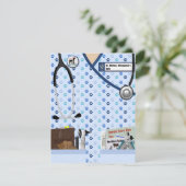 Ankündigung eines Veterinärabschlusses (Stehend Vorderseite)