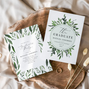 Ankündigung/Einladen von Abschlüssen Einladung