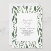 Ankündigung/Einladen von Abschlüssen Einladung (Rückseite)