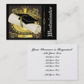 Ankündigung/Einladung von Abschlüssen - SRF Telefonnummerkarte (Vorne/Hinten)