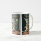 Ankündigung (Engeldetails) von Sandro Botticelli Kaffeetasse (VorderseiteRechts)