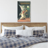 Ankündigung (Engeldetails) von Sandro Botticelli Leinwanddruck (Insitu (Schlafzimmer))