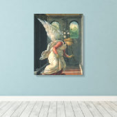 Ankündigung (Engeldetails) von Sandro Botticelli Leinwanddruck (Insitu (Holzboden))