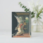 Ankündigung (Engeldetails) von Sandro Botticelli Postkarte (Stehend Vorderseite)