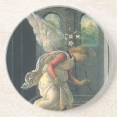 Ankündigung (Engeldetails) von Sandro Botticelli Untersetzer (Vorne)