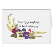 Ankündigung etwas Besonderes oder Spirituosenkarte (Vorderseite (Horizontal))