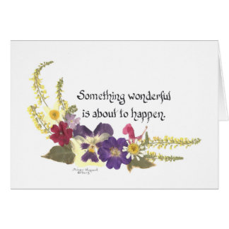 Ankündigung etwas Besonderes oder Spirituosenkarte