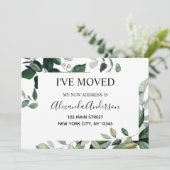 Ankündigung Eukalyptus Greenery (Stehend Vorderseite)