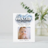 *~* Ankündigung Foto AP79 Baby Neugeborene (Stehend Vorderseite)