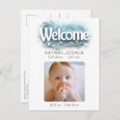 *~* Ankündigung Foto AP79 Baby Neugeborene (Vorne/Hinten)