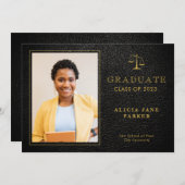 Ankündigung für das Jahr des Abschlusses der Juris (Vorne/Hinten)