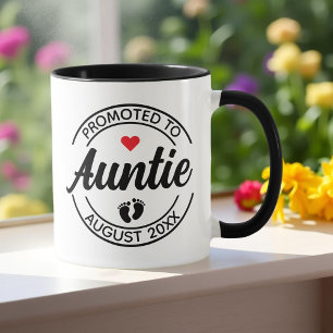 Ankündigung für Tantentänzerinnen Tasse