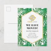 Ankündigung für tropische Unternehmen Postkarte (Vorne/Hinten)