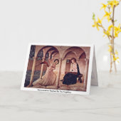 Ankündigung gemalt durch Fra Angelico (Gelbe Blume)