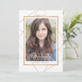 Ankündigung geometrischer Abschlüsse (Stehend Vorderseite)