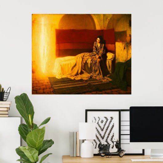 Ankündigung - Henry Ossawa Tanner Poster (Heimbüro)