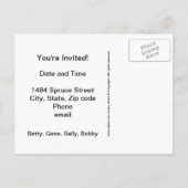 Ankündigung Ihrer Musikveranstaltung (Rückseite)