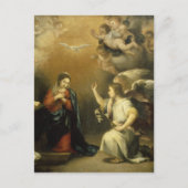 Ankündigung, Kunsthistorische Postkarte (Vorderseite)