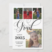 Ankündigung mehrerer Fotos Abschluss (Vorderseite)