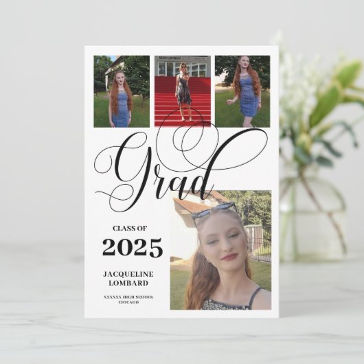 Ankündigung mehrerer Fotos Abschluss (Stehend Vorderseite)