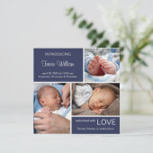 Ankündigung mehrerer Fotos//Blaue Navy Denim (Stehend Vorderseite)