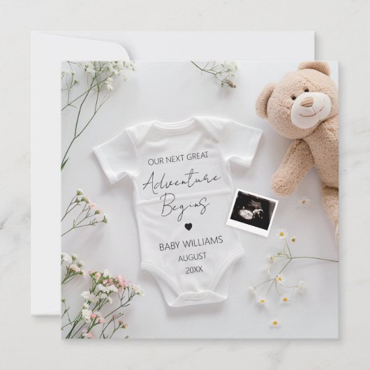 Ankündigung moderner Adventure Pregnancy (Vorderseite)