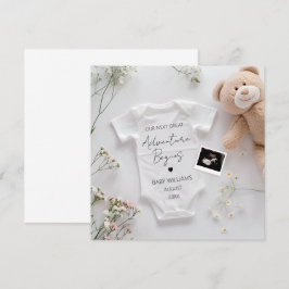 Ankündigung moderner Adventure Pregnancy