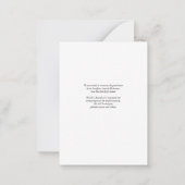 Ankündigung moderner Foto Script Abschluss (Rückseite)