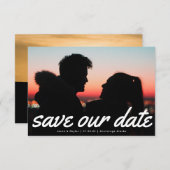 Ankündigung moderner Multi-Foto-Texte (Vorne/Hinten)