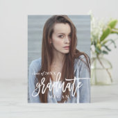 Ankündigung moderner Pinselart Abschluss (Stehend Vorderseite)