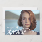 Ankündigung moderner Pinselart Abschluss (Vorderseite)