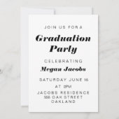 Ankündigung moderner Pinselart Abschluss (Rückseite)