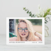 Ankündigung moderner Script-Abschluss (Stehend Vorderseite)