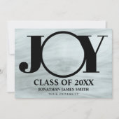 Ankündigung moderner Typografie-Foto-Abschluss (Vorderseite)