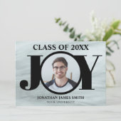 Ankündigung moderner Typografie-Foto-Abschluss (Stehend Vorderseite)