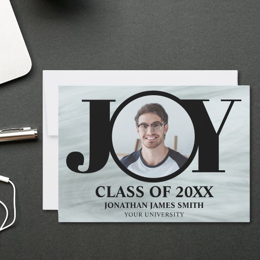 Ankündigung moderner Typografie-Foto-Abschluss