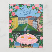 ANKÜNDIGUNG NEUER Zuhause-Adressbuchansicht Postkarte (Vorderseite)