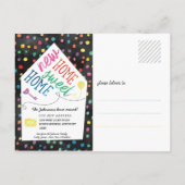 Ankündigung niedlicher Bewegung Postkarten mit Fot (Rückseite)