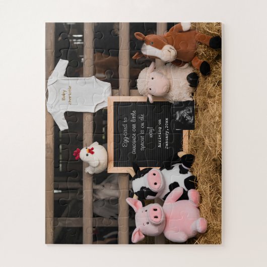 Ankündigung niedlicher Landtiere — Digitale Schwan Puzzle (Vertikal)