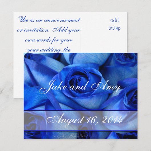 Ankündigung oder Einladung (Vorne/Hinten)