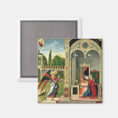Ankündigung (Öl auf Tafel) 2 Magnet (Vorderseite/Rückseite)