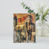 Ankündigung Orthodoxe Christliche Byzantinische Ik Postkarte (Stehend Vorderseite)