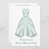 Ankündigung Quinceanera 15. Geburtstag Einladung (Vorne/Hinten)