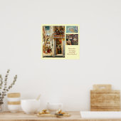 Ankündigung, Saint Emidius und ein UFO Poster (Küche)