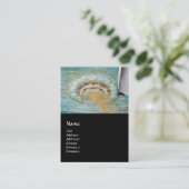 Ankündigung, Saint Emidius und ein UFO Visitenkarte (Stehend Vorderseite)